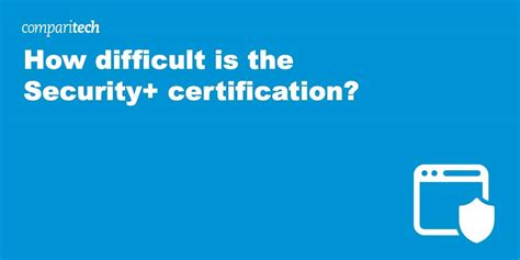 is security+ certification hard